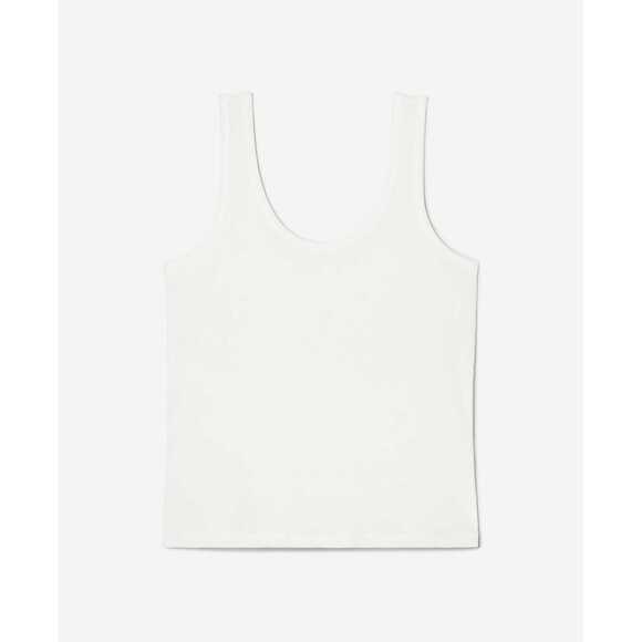 Everlane Women's Air Tank in White, Size Extra Small, Cotton - Picture 1 of 6